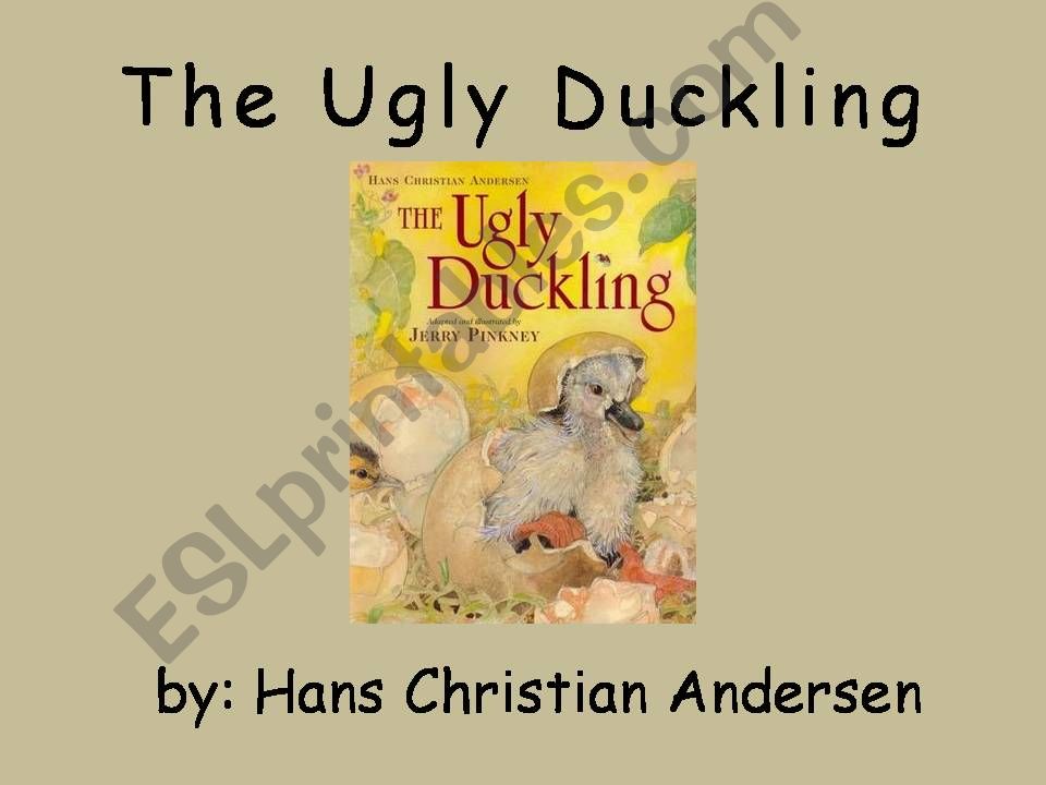 The Ugly Duckling powerpoint