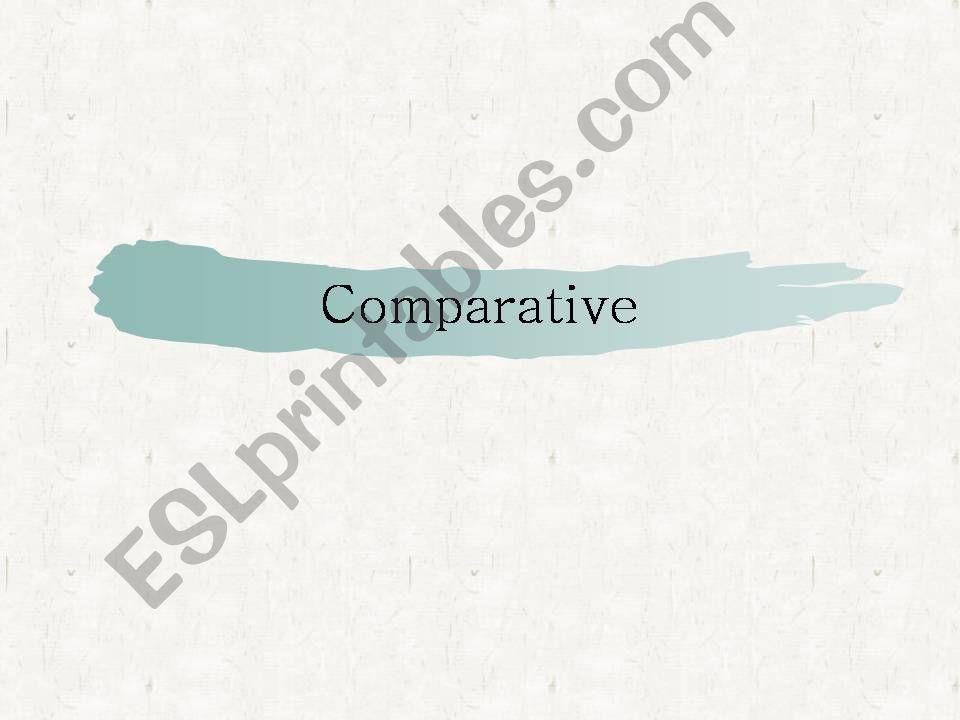 Comparative PPT(2) powerpoint