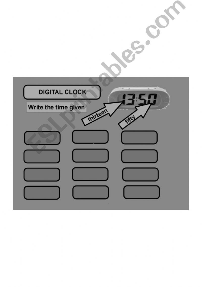 Whats the time? powerpoint
