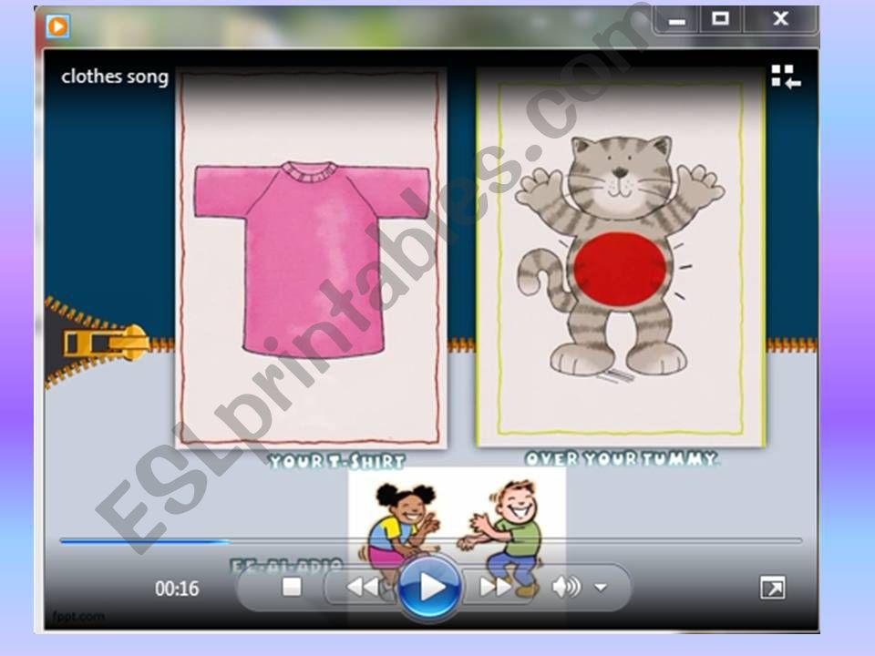 Clothes PPT - complete lesson powerpoint