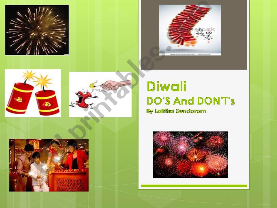 Diwali Dos And Dont