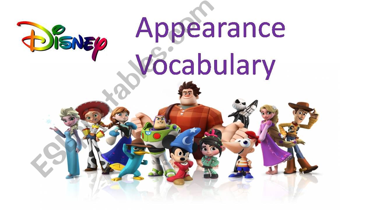 Physical Description Adjectives Powerpoint for Kids