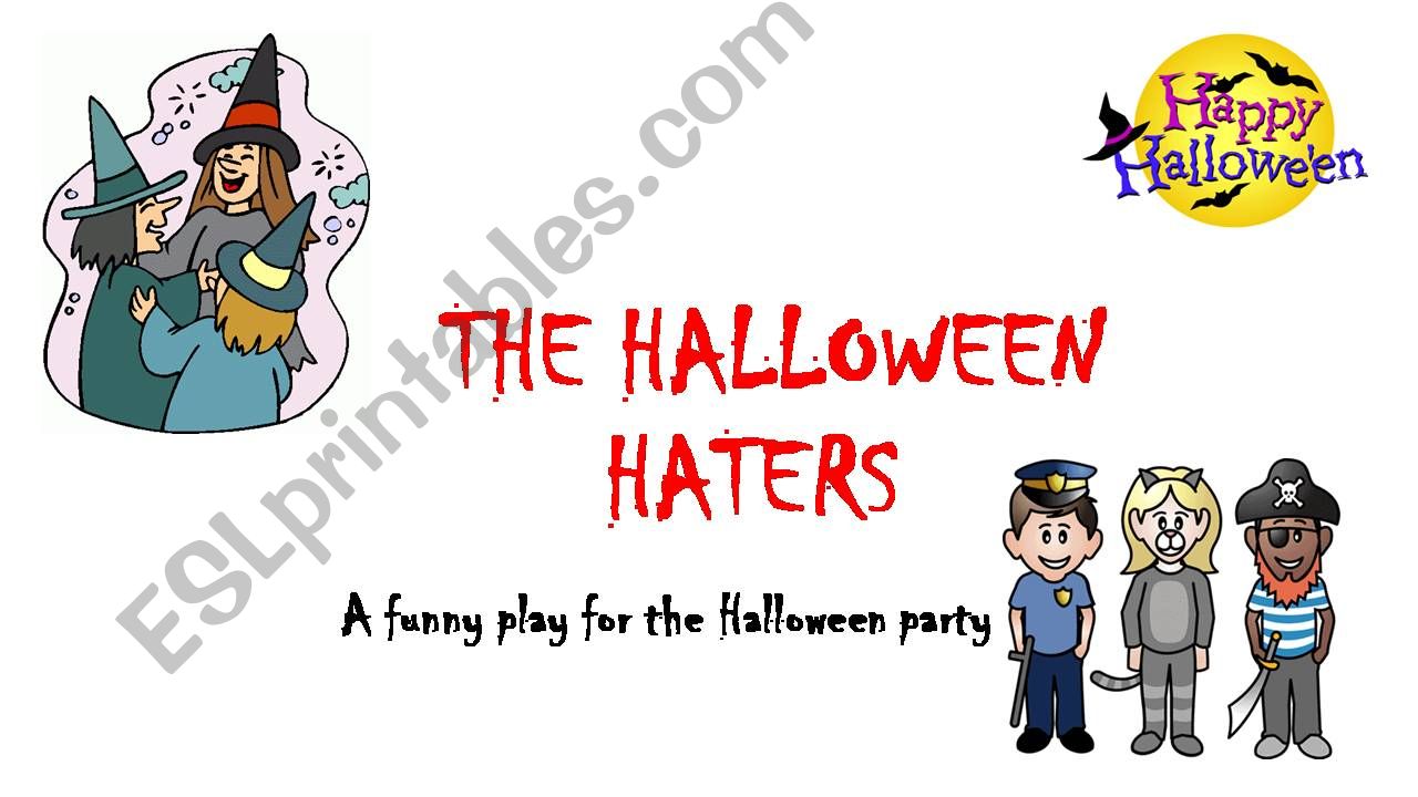 The Halloween Haters play powerpoint