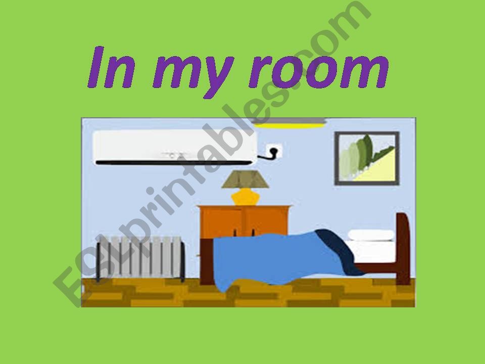 In my room vocabulary powerpoint