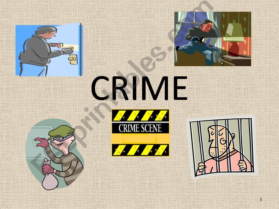 CRIMES AND CRIMINALS powerpoint