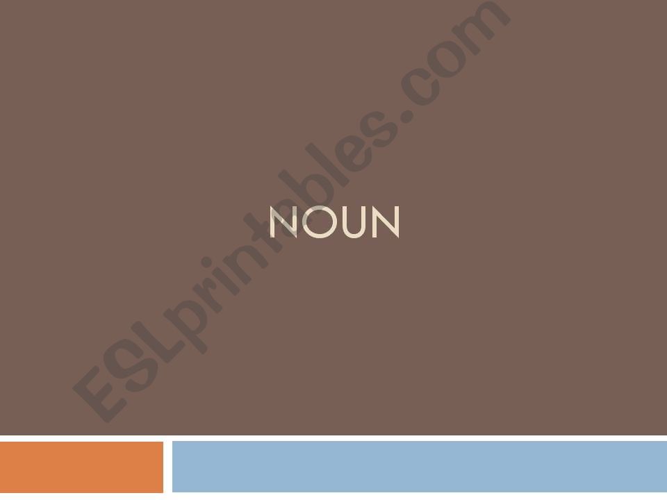 Nouns powerpoint