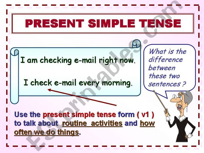 Present Simple Tense(New Version)
