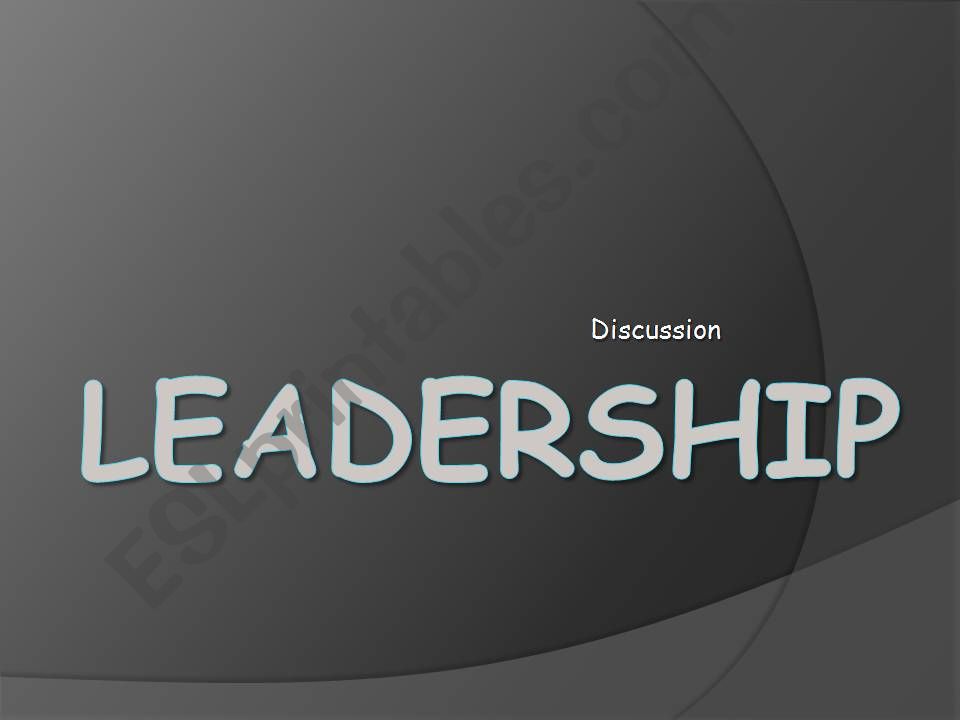 Leadership Conversation Questions