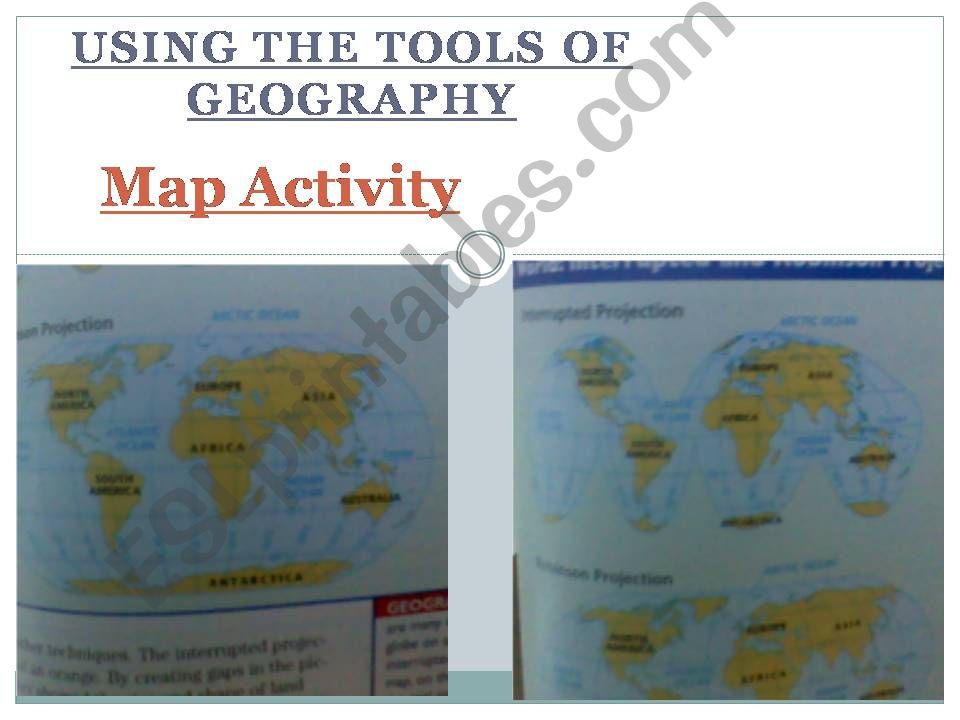 using geography tools  powerpoint