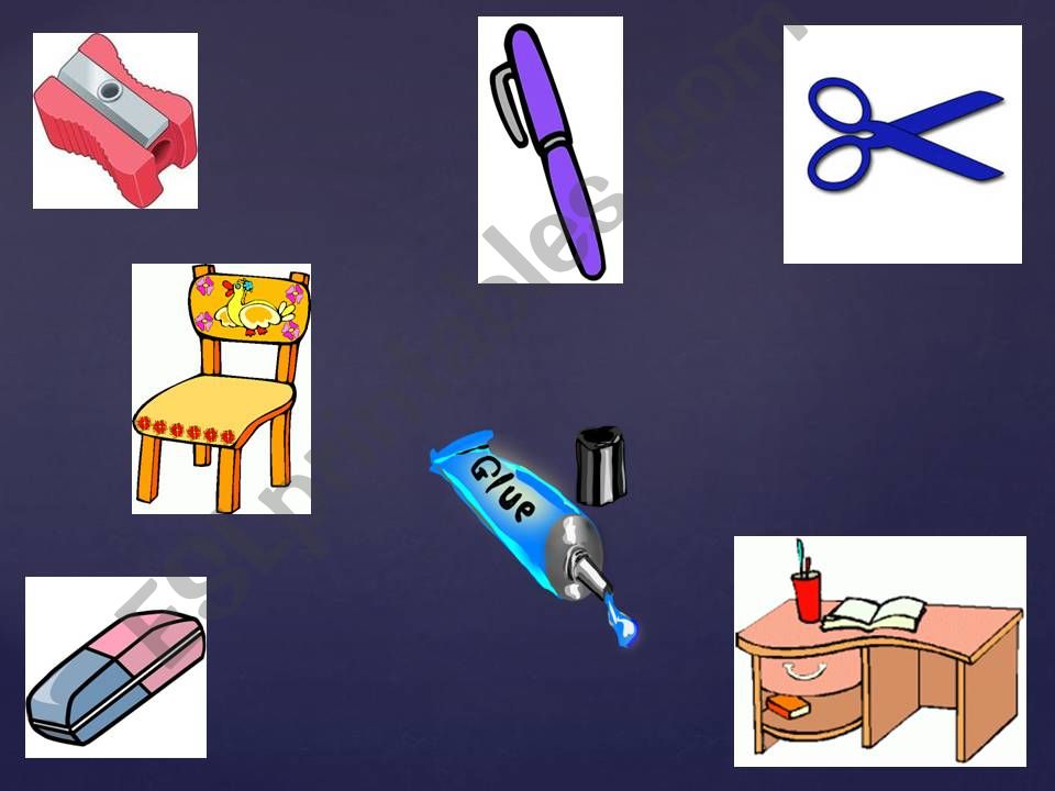 School Objects  powerpoint