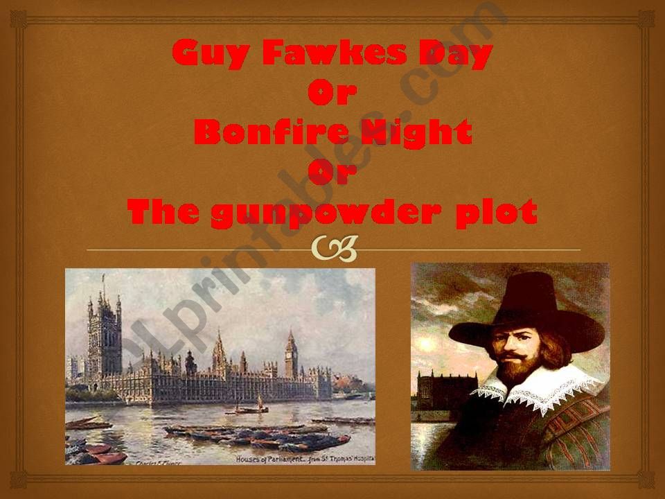 Guy Fawkes Day powerpoint
