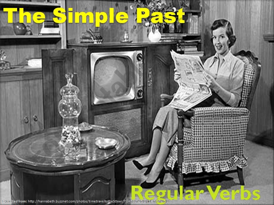 The Simple Past - Regular Verbs