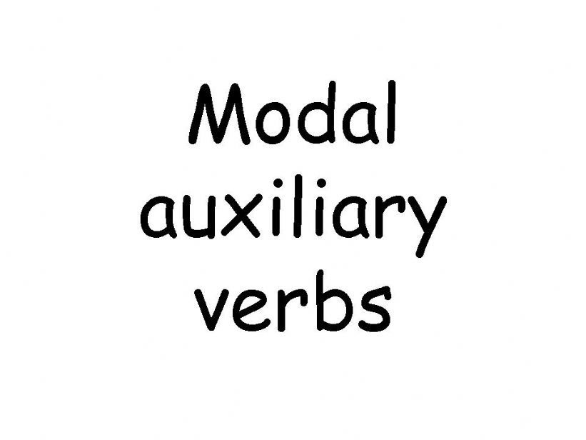 Modals for ability powerpoint