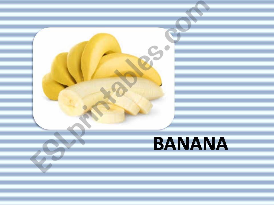Fruits Vocabulary 3 powerpoint