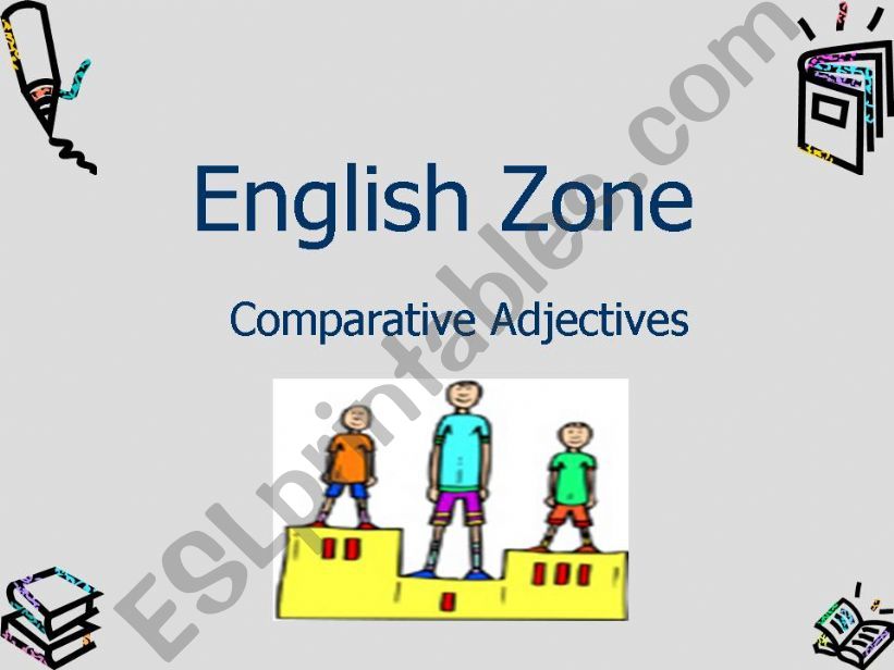 Comparative adjectives powerpoint