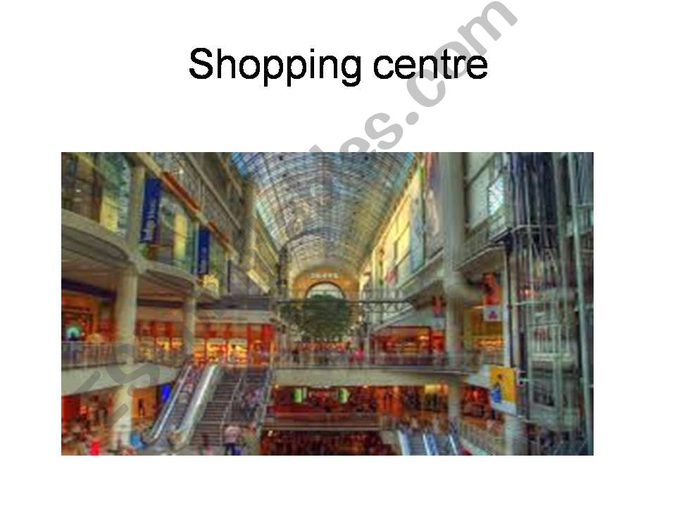 types of shops powerpoint