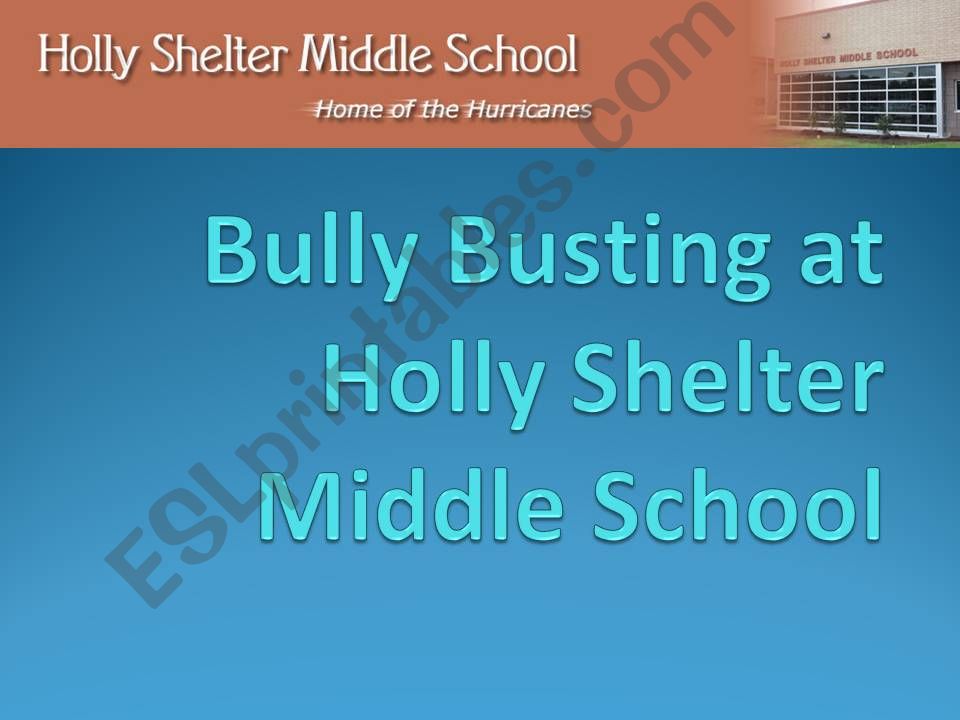 Bullying Presentation powerpoint