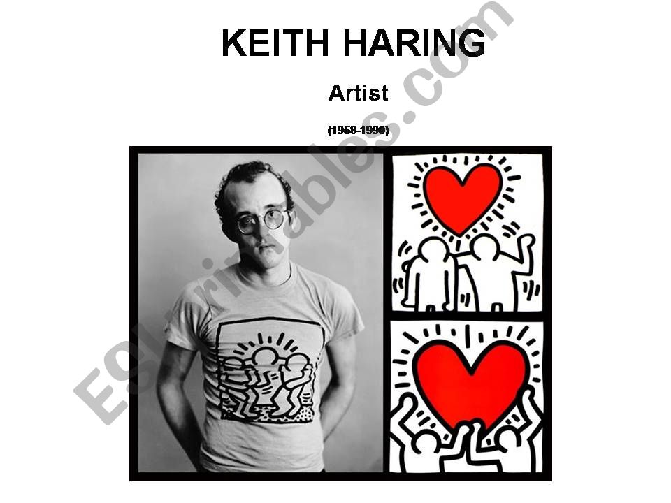 KEITH HARING powerpoint