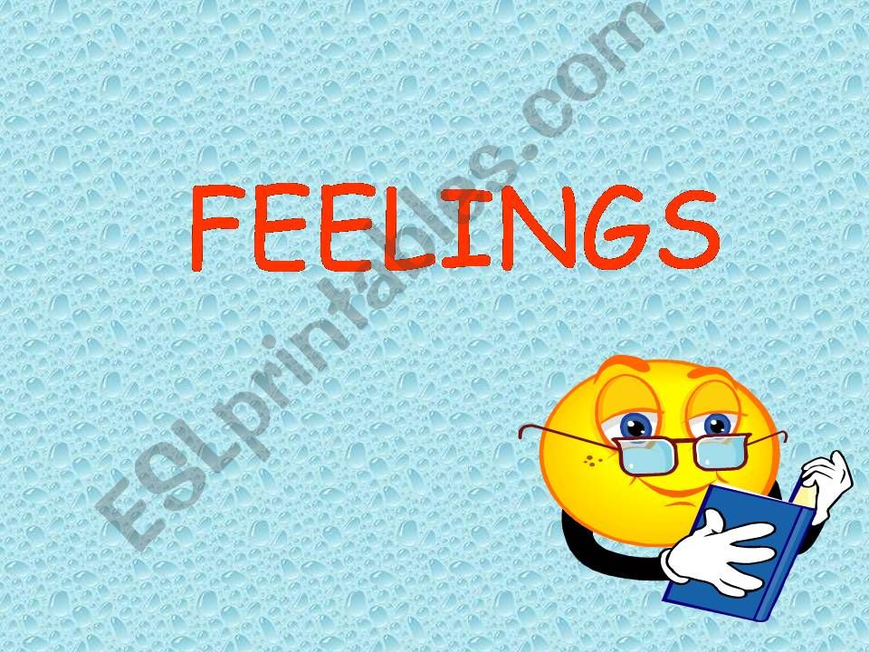 FEELINGS powerpoint