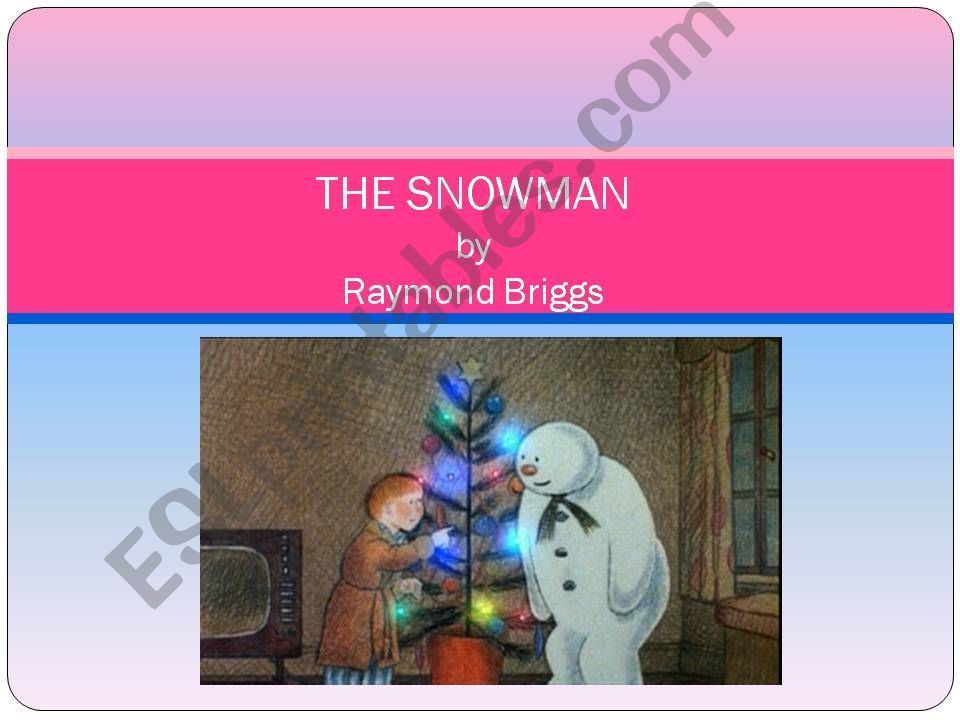 The Snowman, by Raymond Briggs summary, part 2