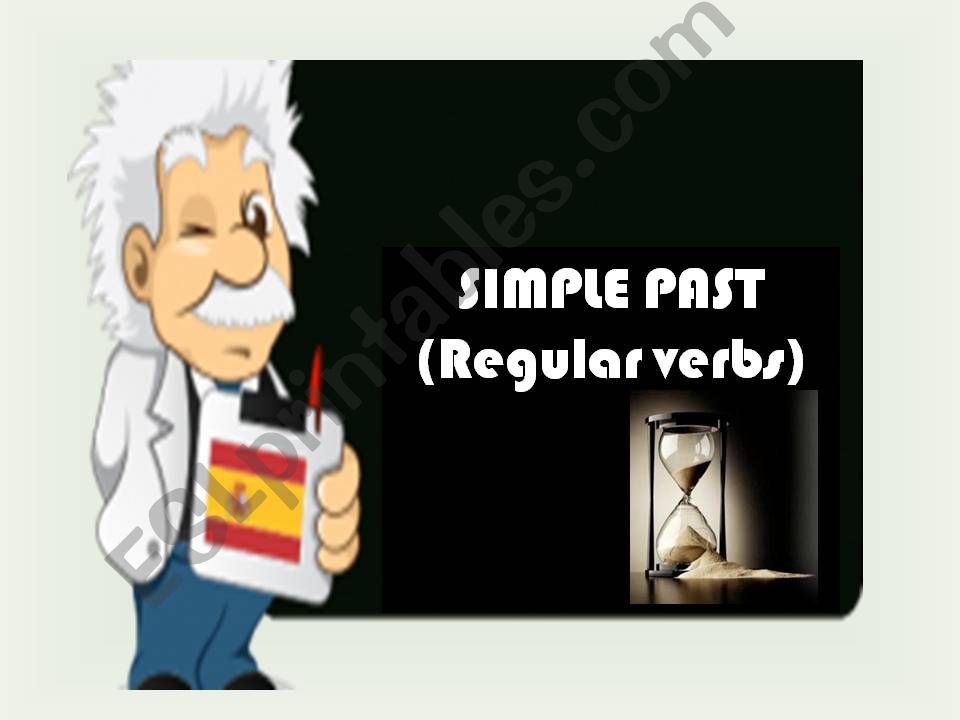 Past simple (Regular verbs) powerpoint
