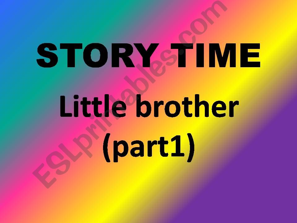 Joseph Story- part 1 + game powerpoint