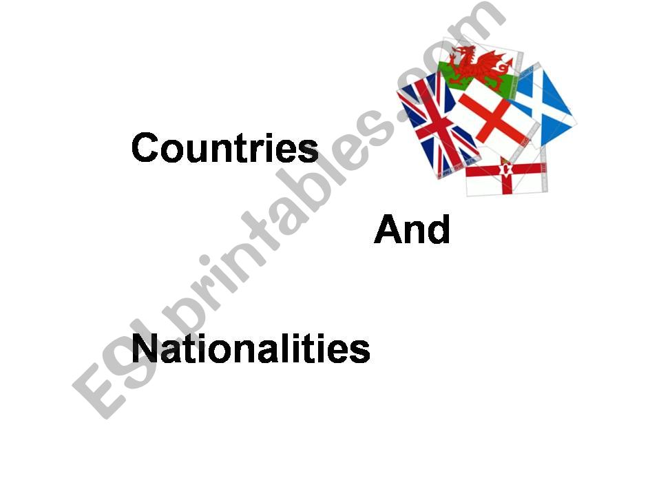 countries and nationalities powerpoint