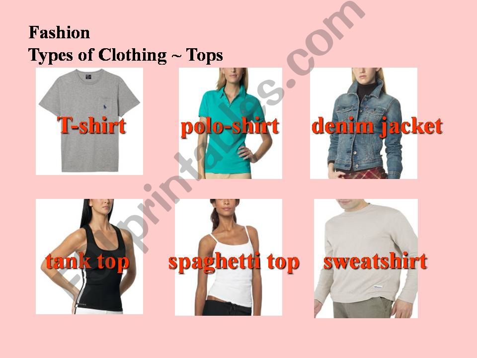 Fashion (Part 2) powerpoint