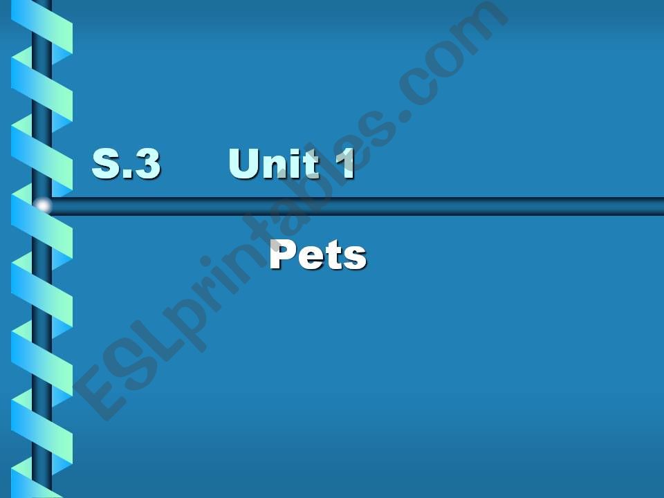 Pets powerpoint