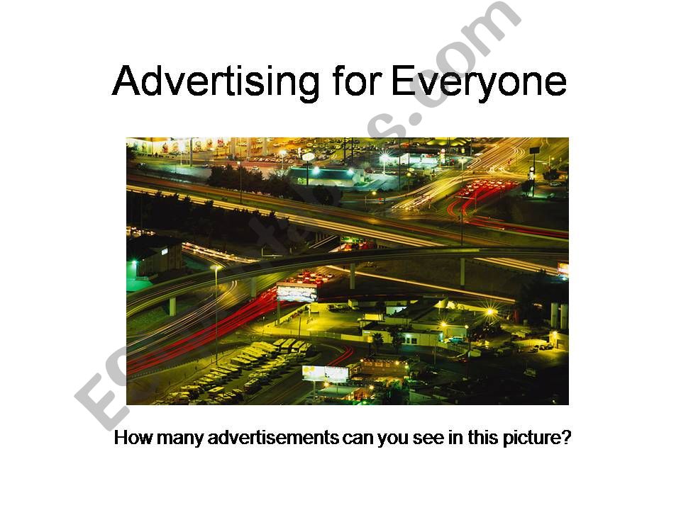 Advertising powerpoint