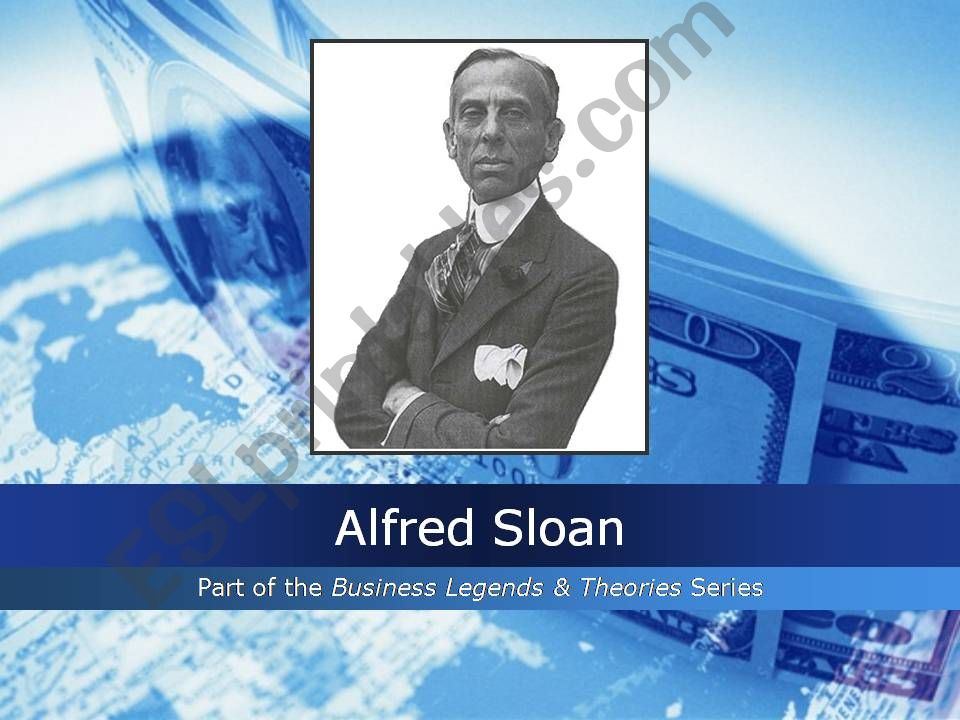 Alfred Sloan powerpoint