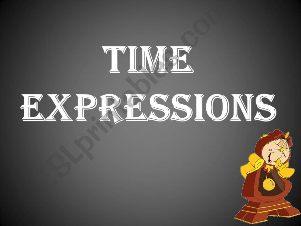 Time Expressions powerpoint