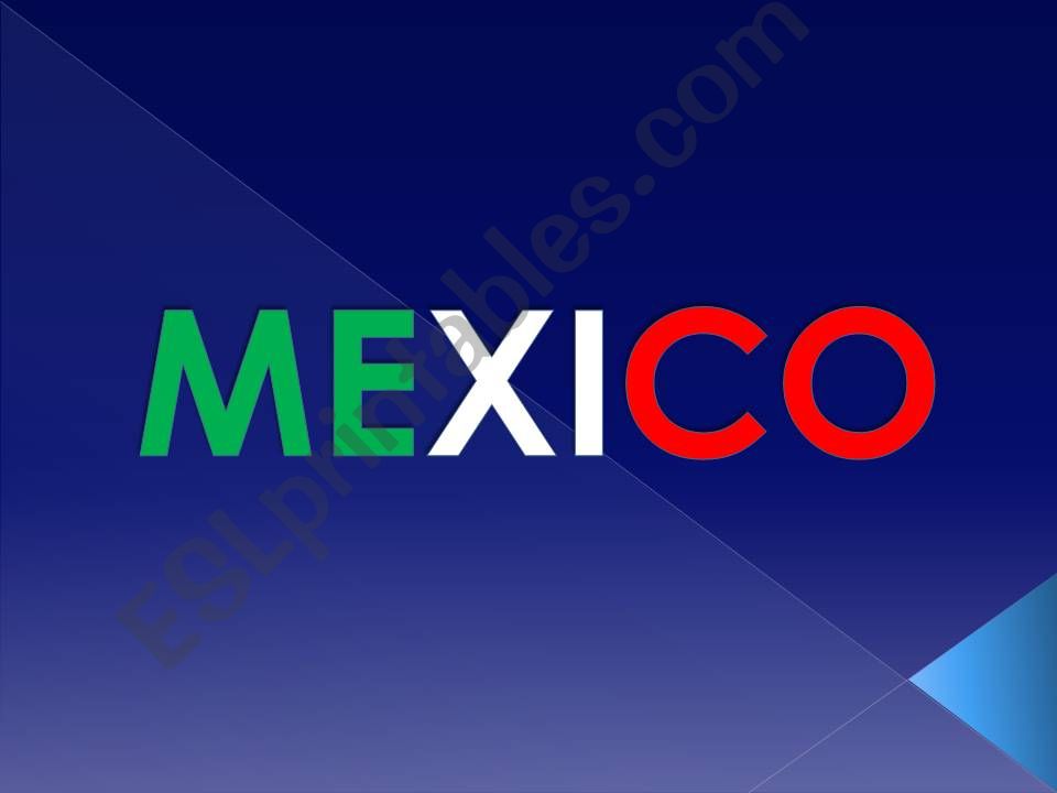 Mexico Presentation powerpoint
