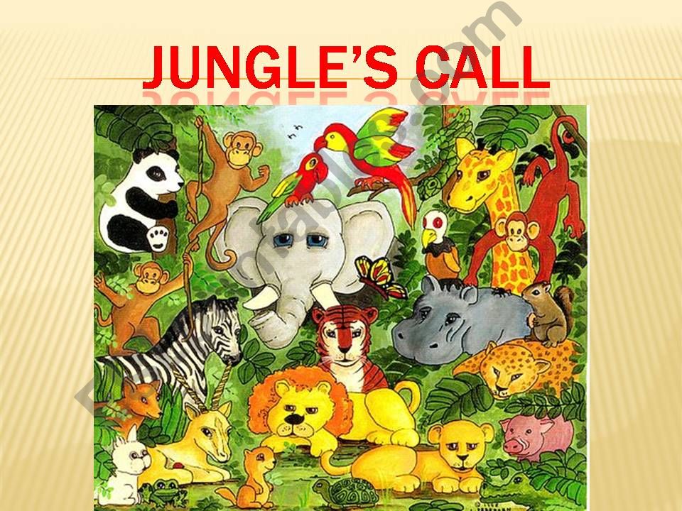 Jungles Call powerpoint