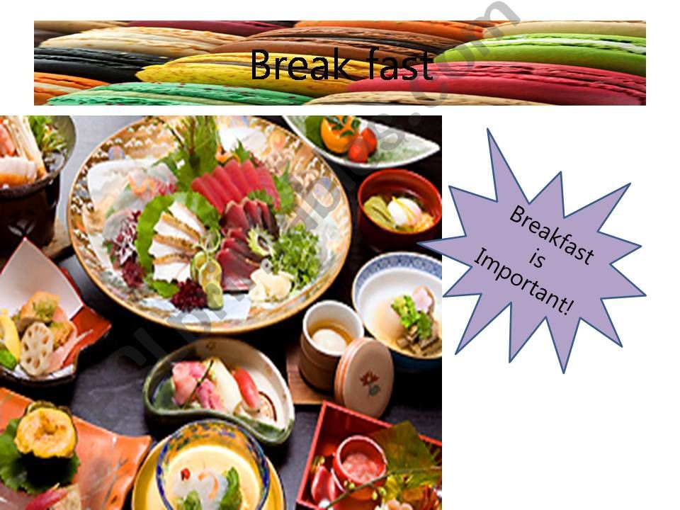 Breakfast powerpoint