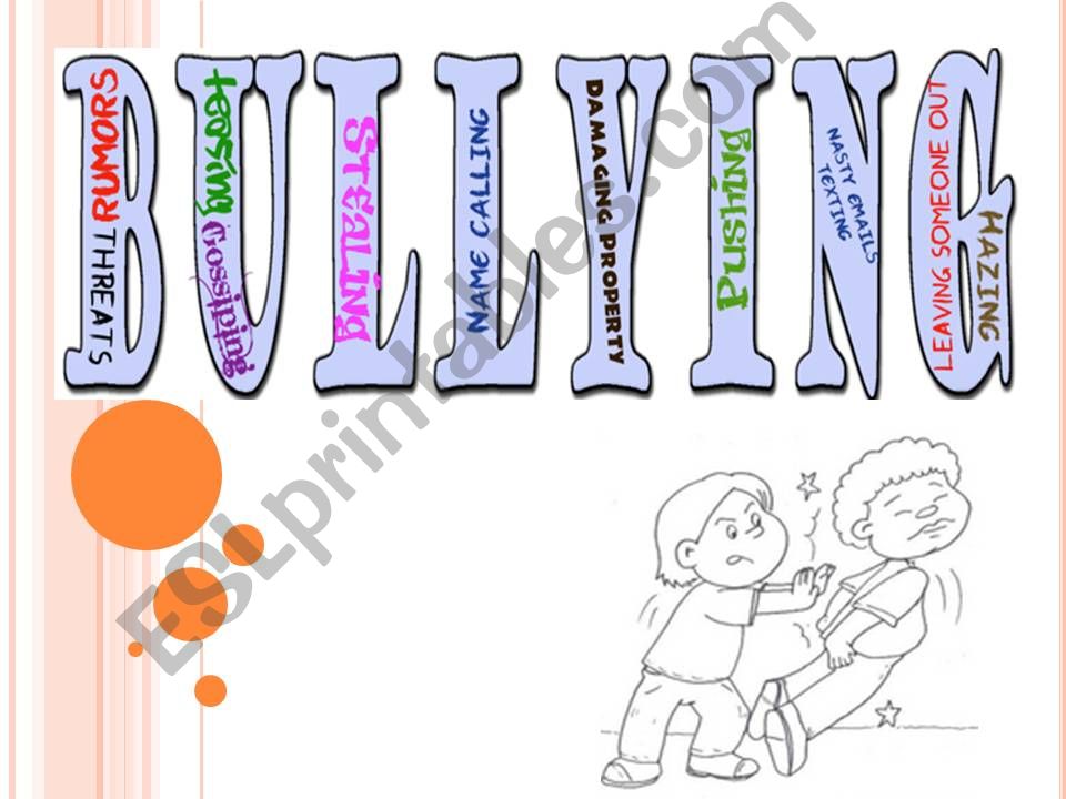 Bullying powerpoint