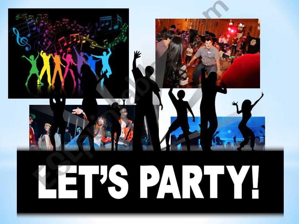 Kinds of parties powerpoint