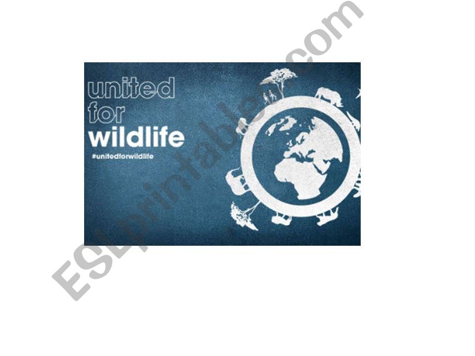 United for wildlife facts endangered species passive voice