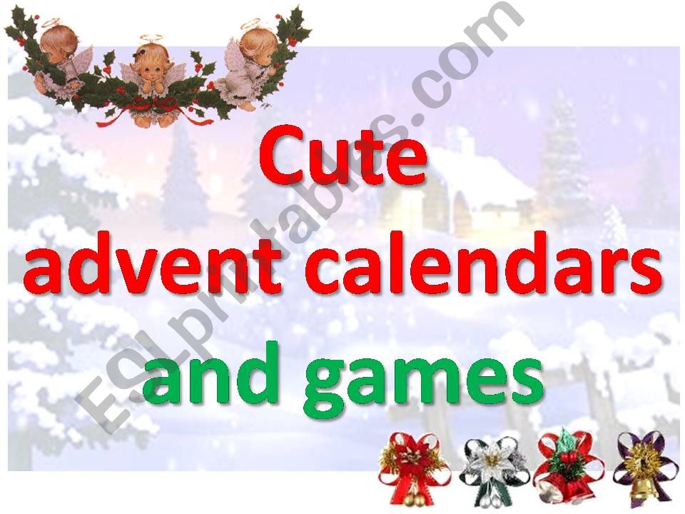 Christmas games for beginners powerpoint