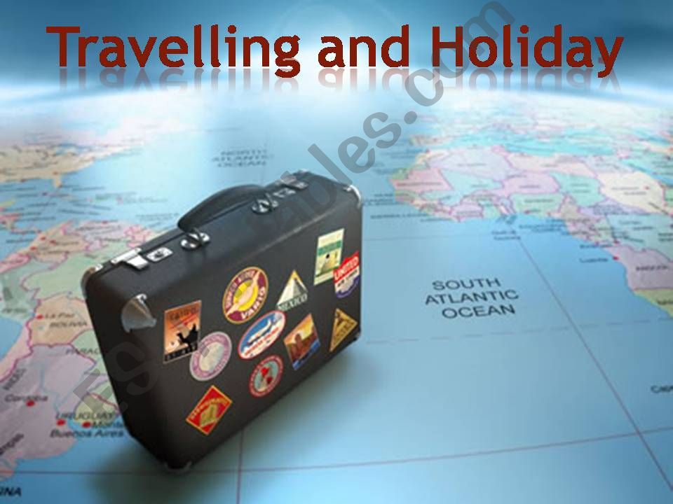 Travelling and holiday powerpoint