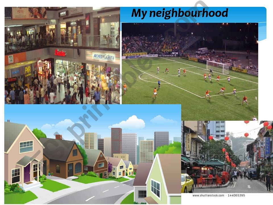 My neighbourhood powerpoint