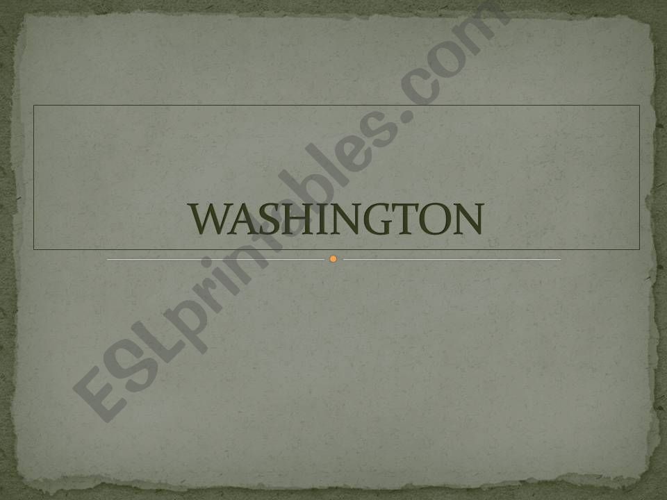 Washington powerpoint