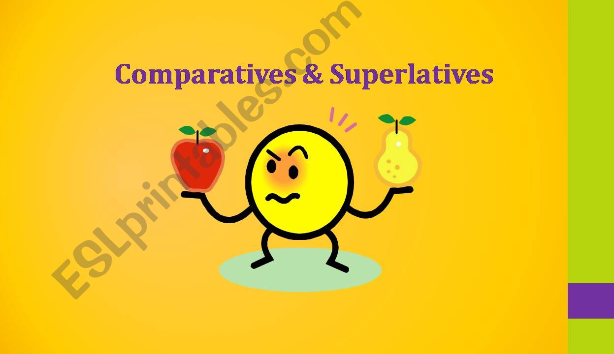 comparatives of adjectives powerpoint