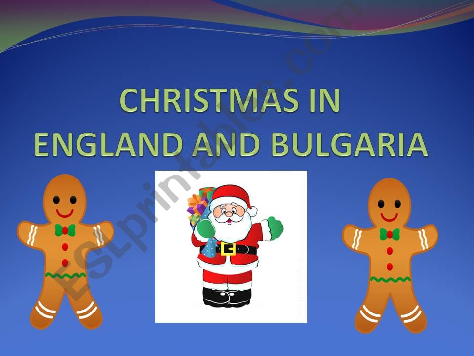 Christmas in England and Bulgaria