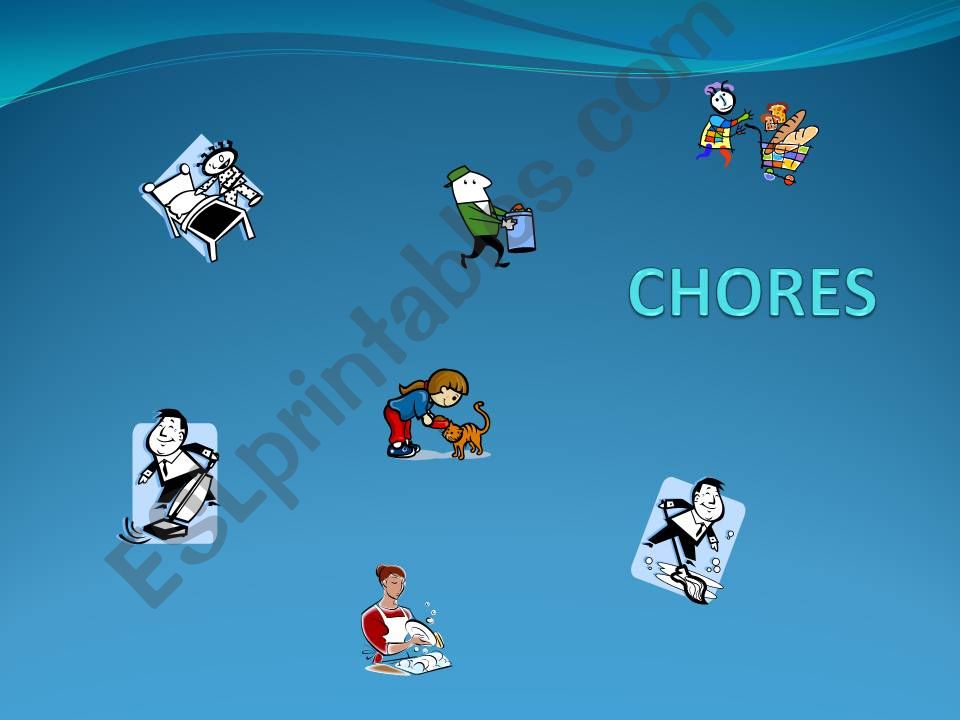 CHORES / HOUSEWORK powerpoint