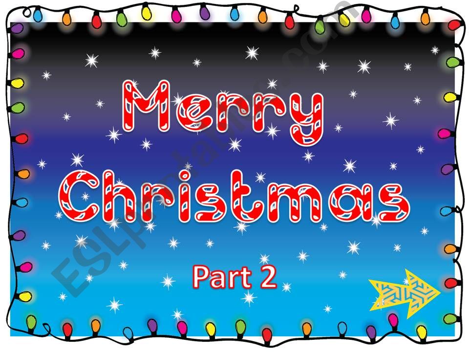 Merry Christmas (2 - 2) powerpoint