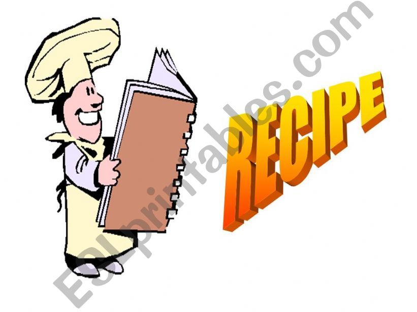 recipe powerpoint