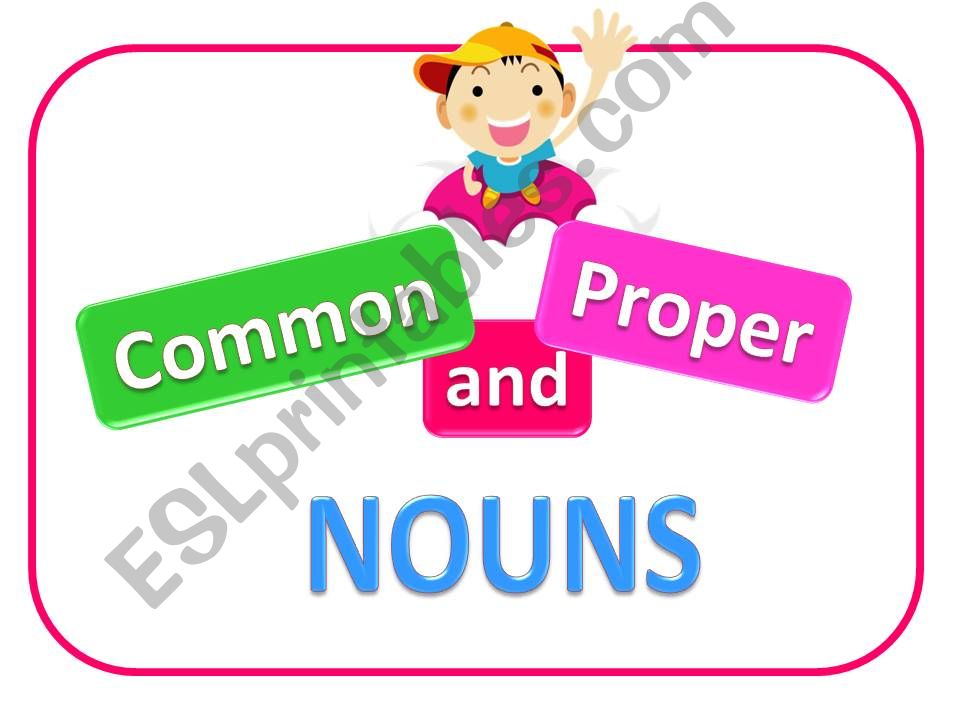 Common and Proper Nouns powerpoint