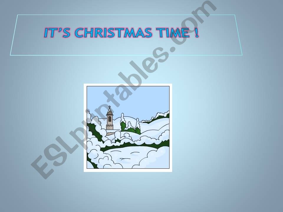 Christmas Vocabulary powerpoint