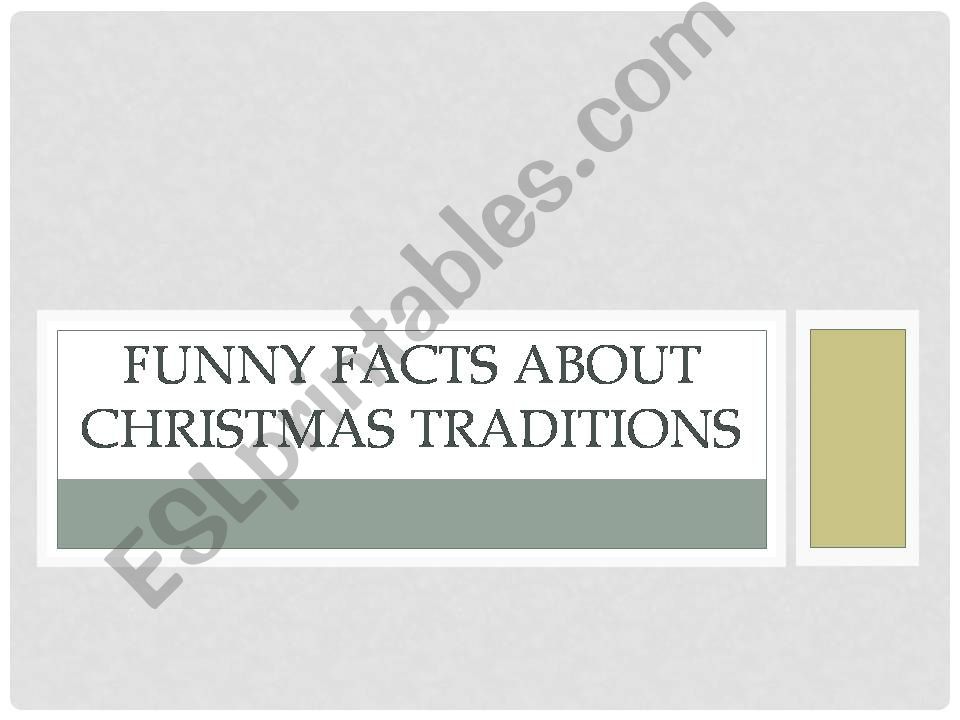 Surprising Christmas traditions in English speaking countries